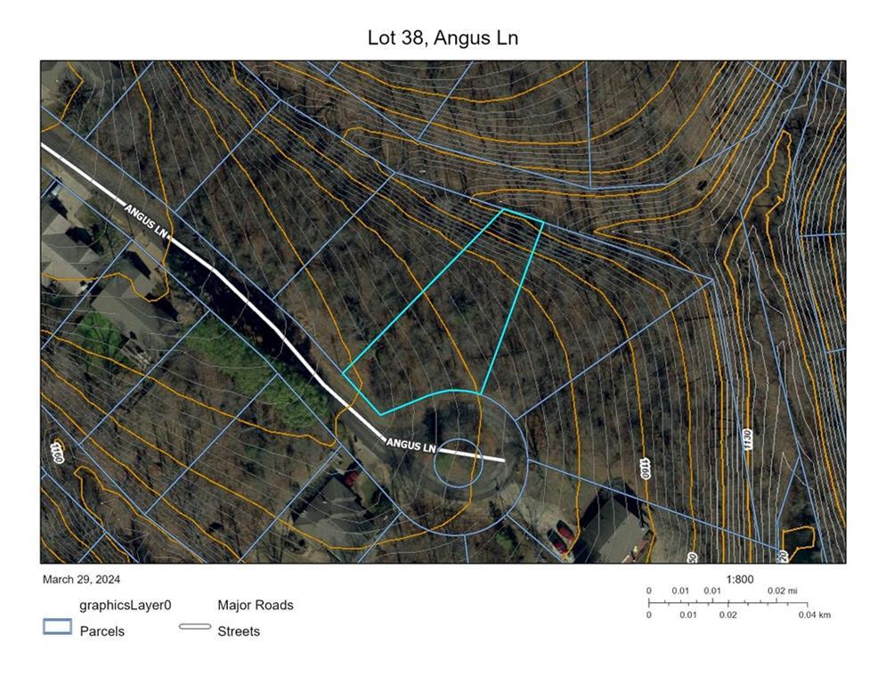 Image 1: Survey Map. Illustrating the property's parcel bou
