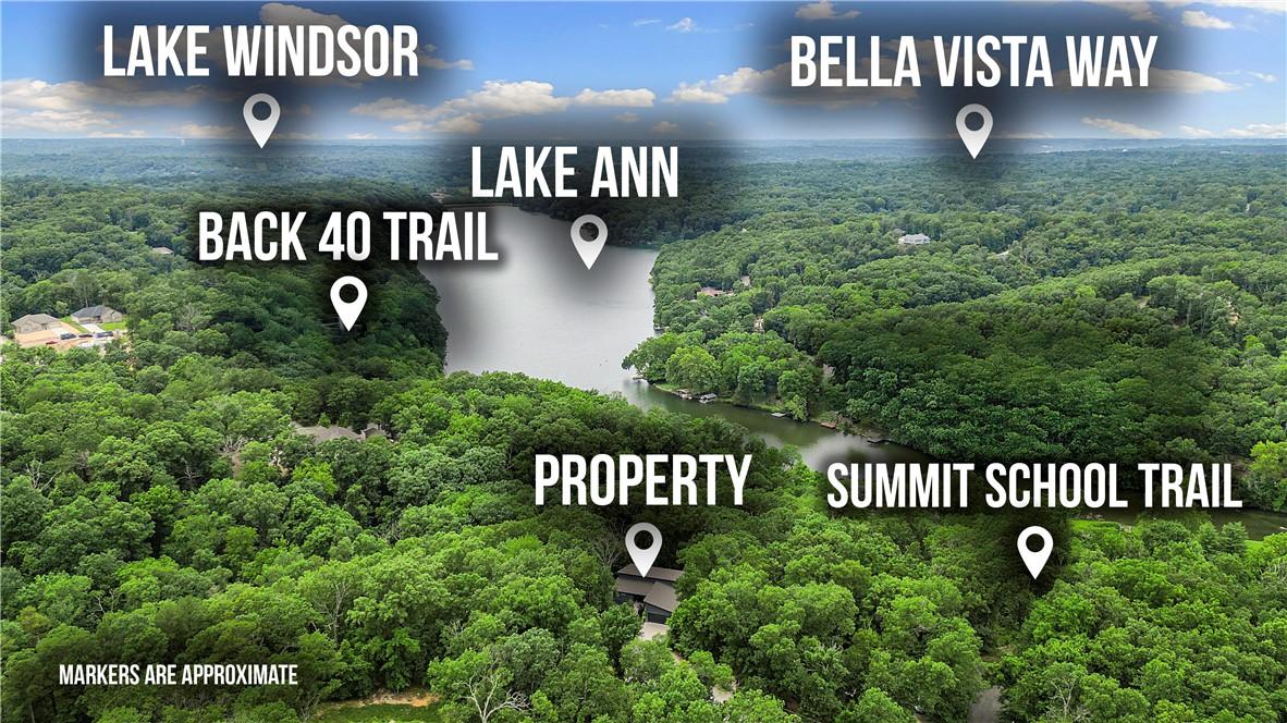 Image 1: Nestled in the forested hills of Bella Vista, 6 Up