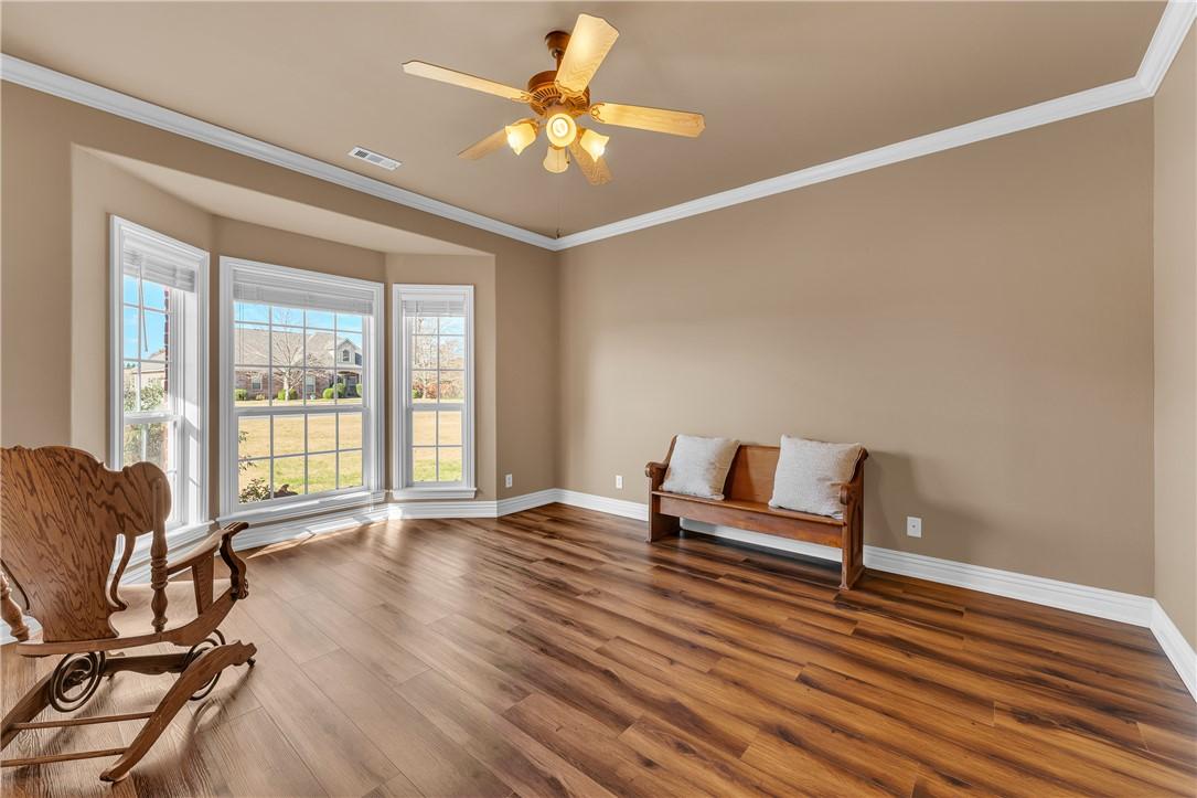 Image 2: Unfurnished room featuring ornamental molding, cei