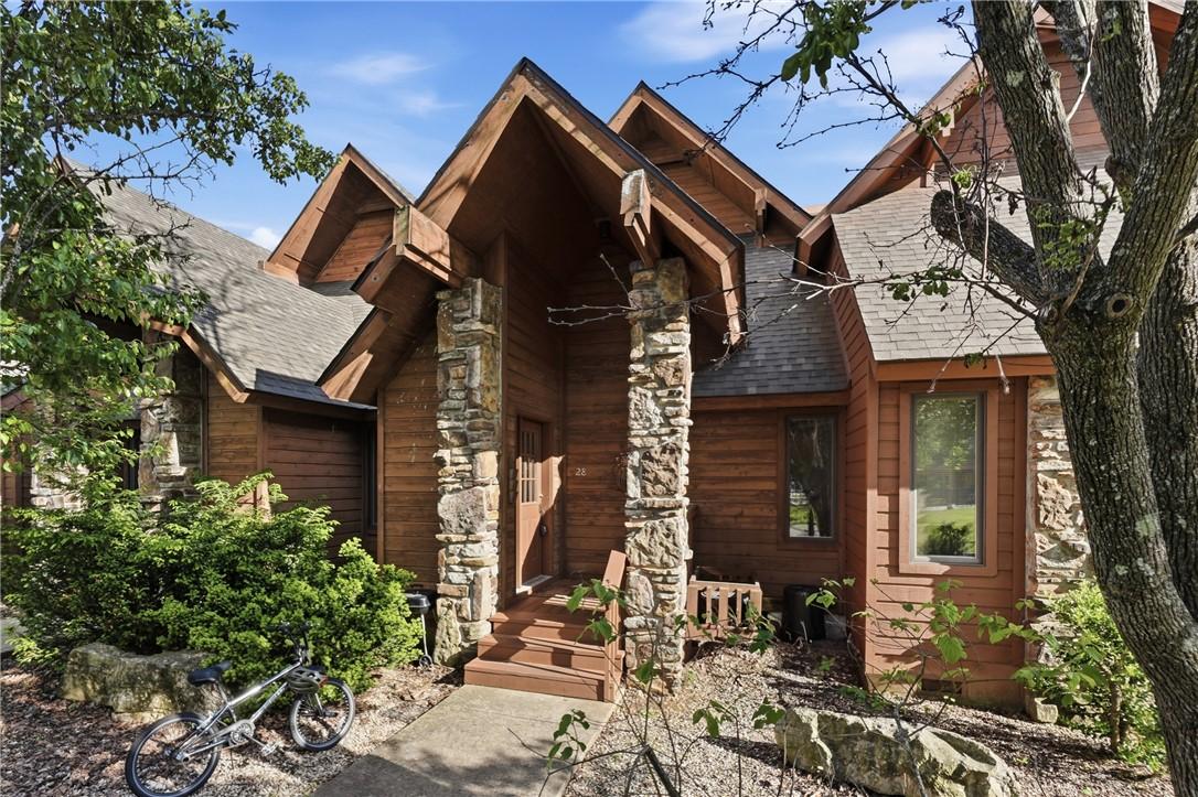 Image 3: Crafted architectural exterior featuring wood-fini