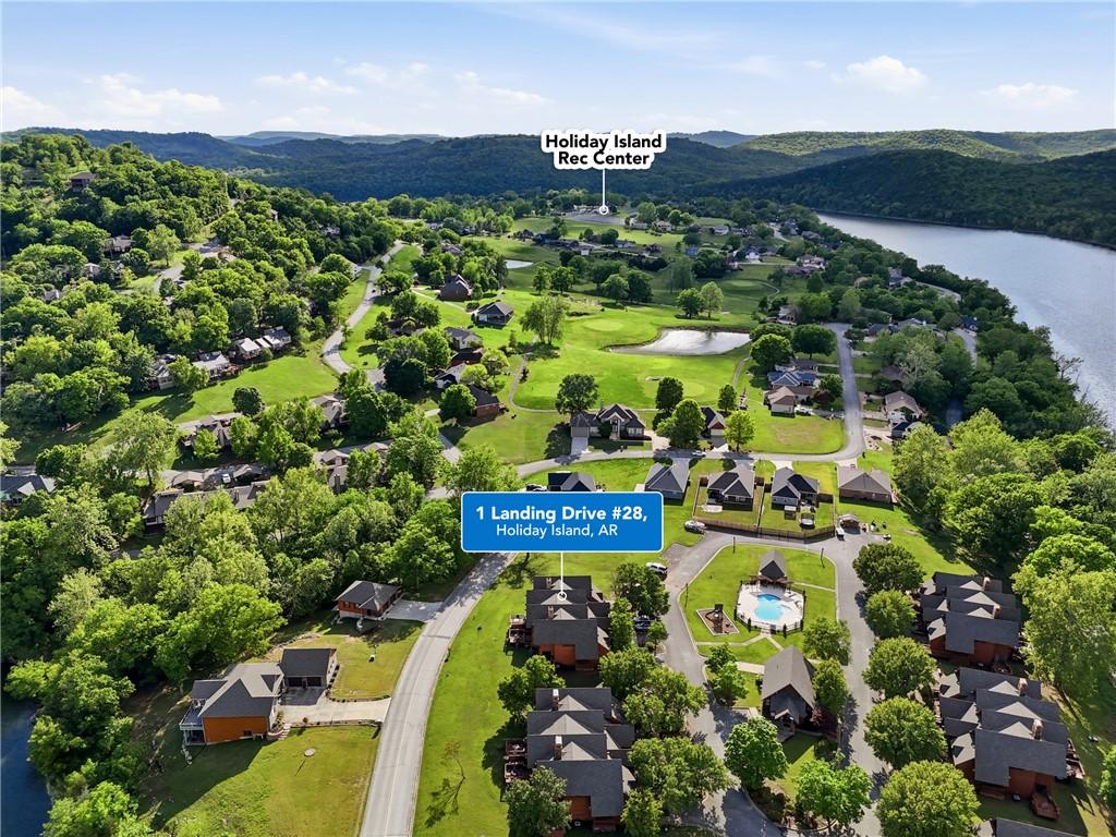 Image 4: Aerial overview showcasing a residential community