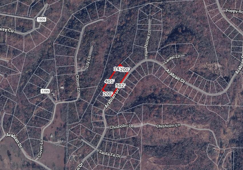 Image 1: Plat Map. Illustrating the boundaries and dimensio