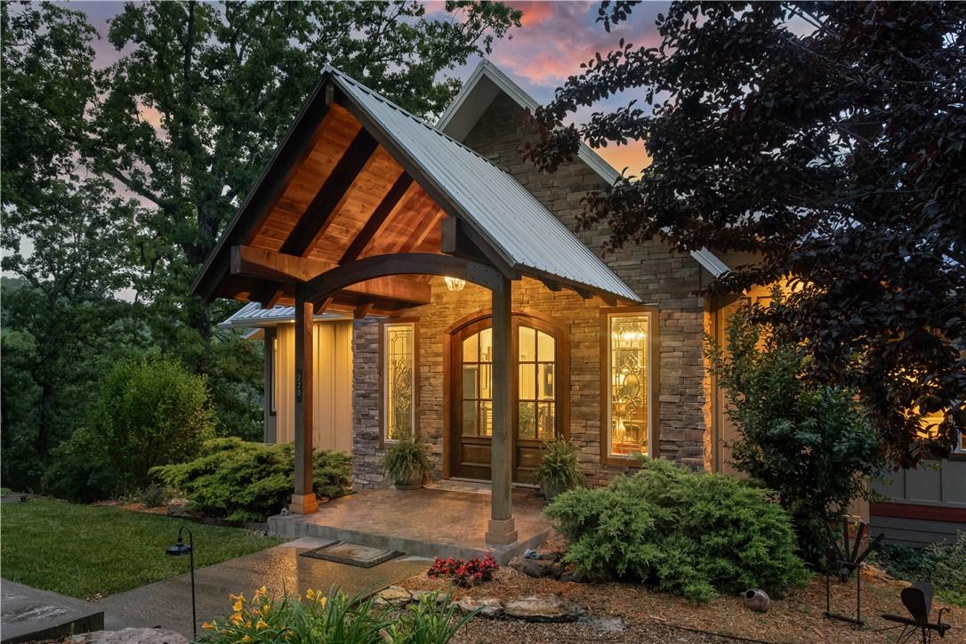 Image 4: The estate showcases remarkable curb appeal and is