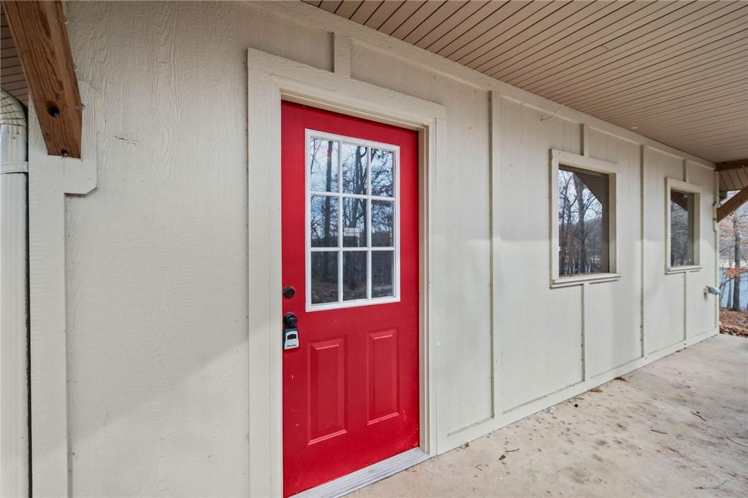 Image 2: Front Door of Cabin
