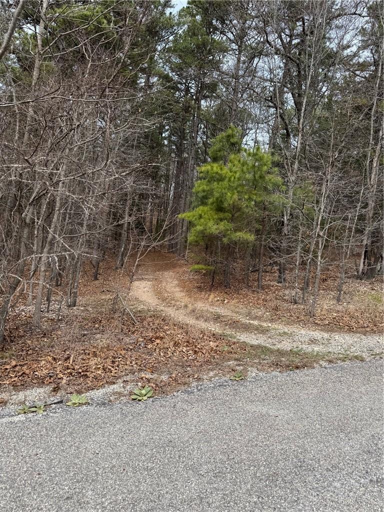 Image 3: View of asphalt road and somewhat of an entrance t