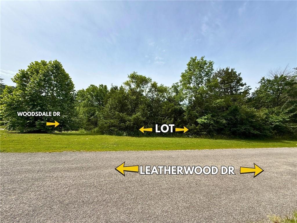Image 2: Looking across the property lines on the corner of