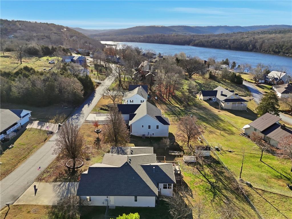 Image 4: Aerial perspective of suburban area with a nearby