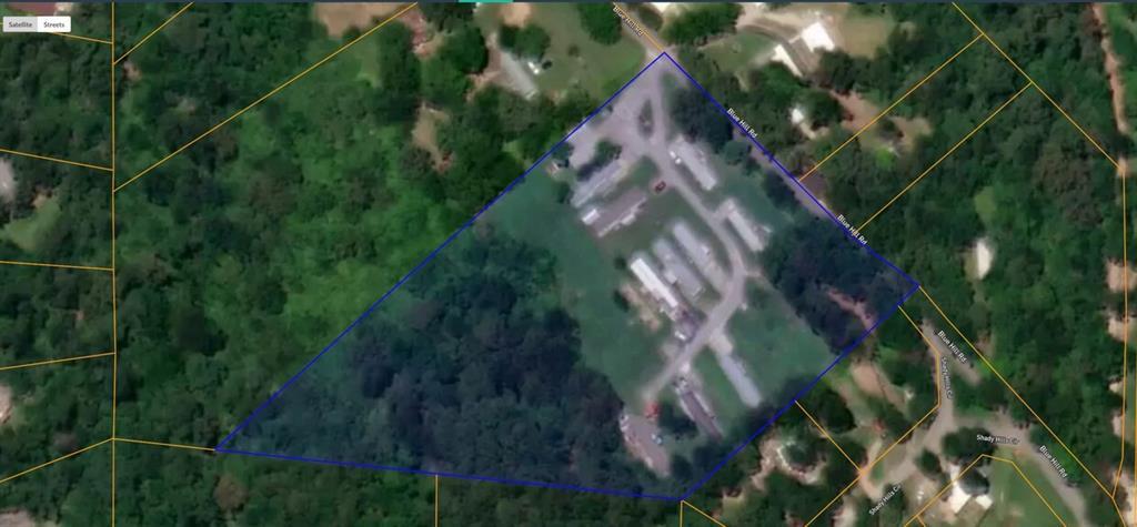 Image 2: Aerial view of property's location featuring prope