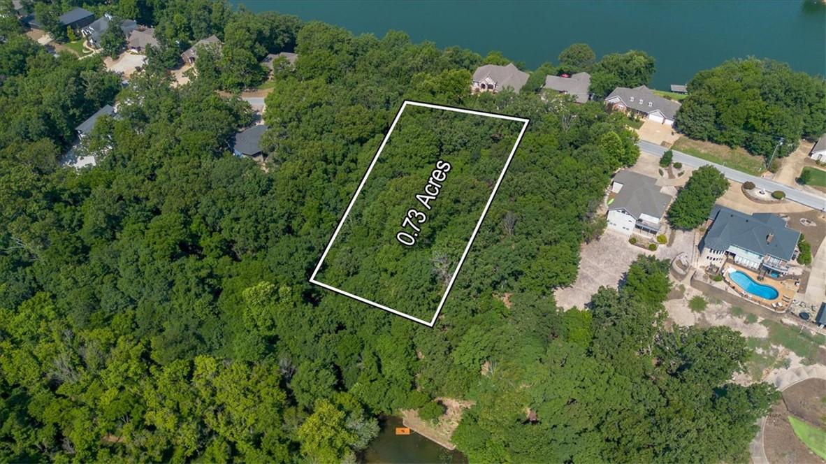 Image 3: 0.73-acre wooded lot
