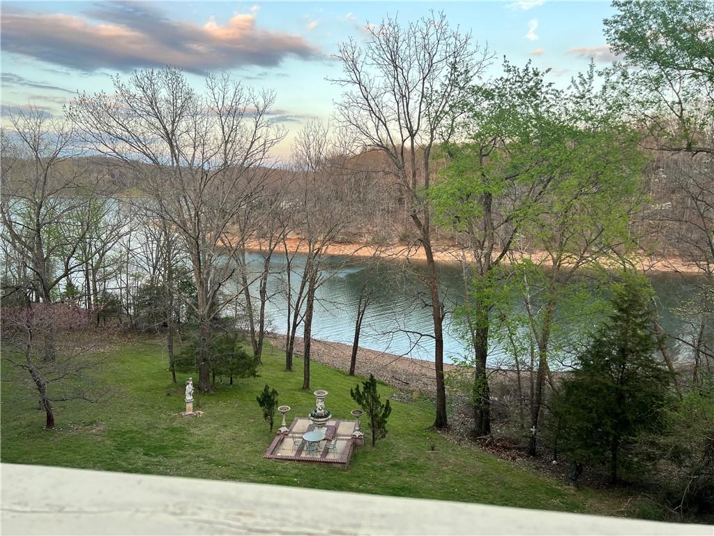 Image 1: LAKEFRONT Living with Gentle Walk to the Water's E