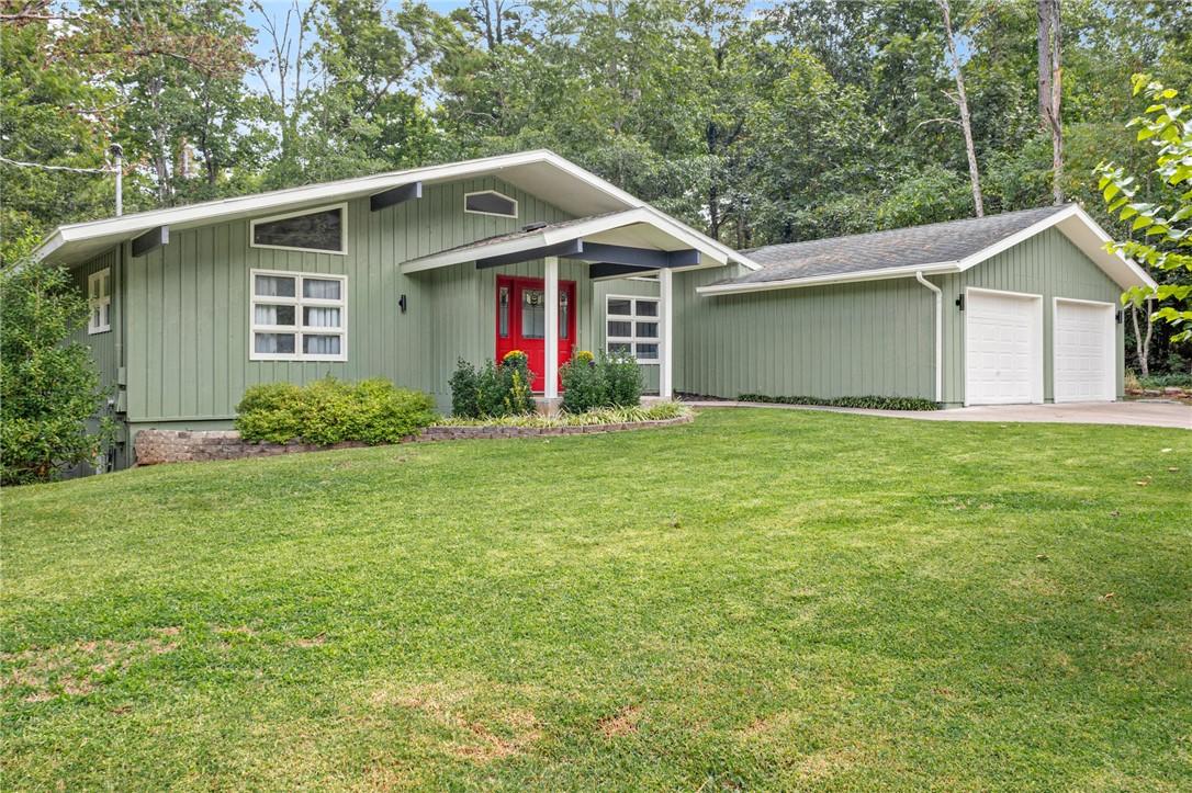 Image 3: View of front of house with a front yard, view of