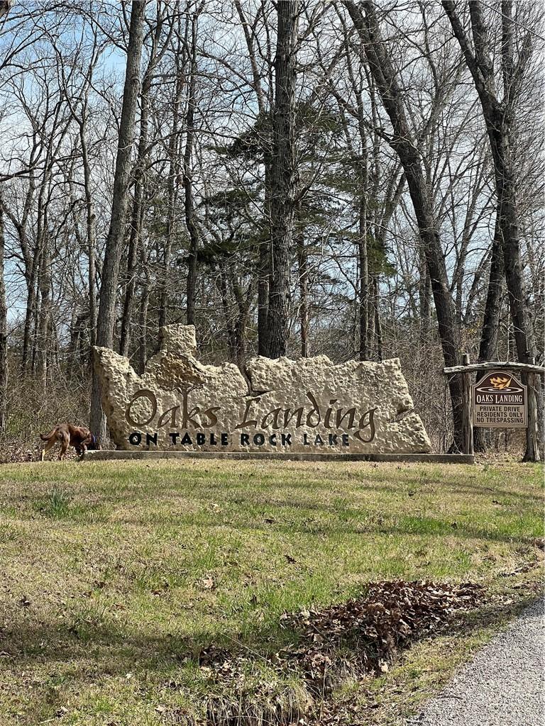 Image 4: Community / neighborhood sign with a yard