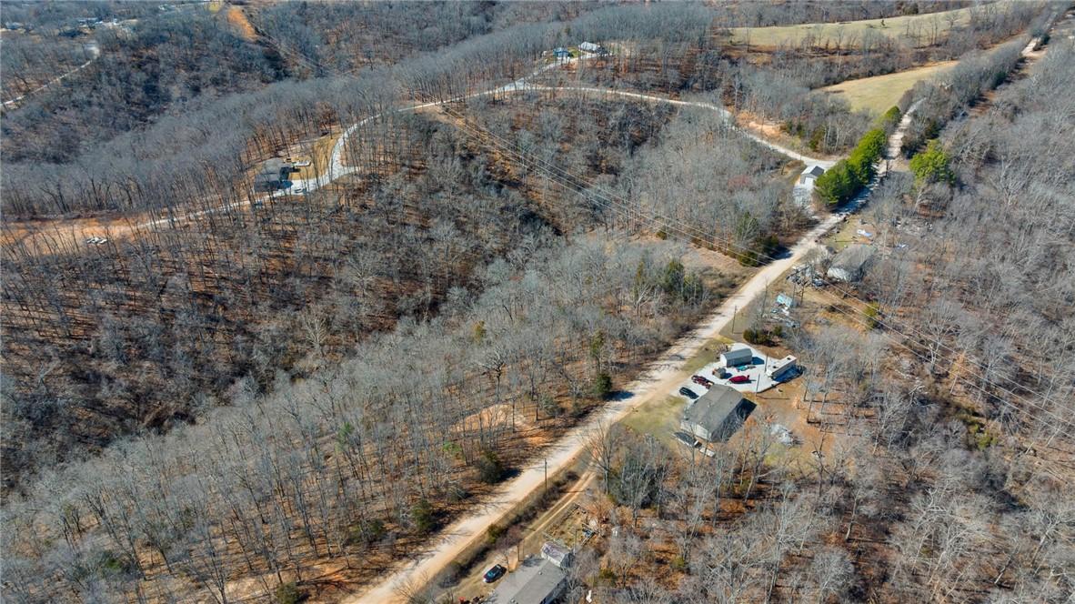 Image 3: Aerial overview of property's location with rural