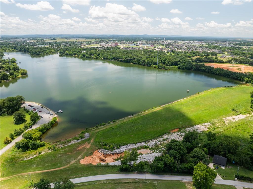Image 4: Expansive lakefront property featuring a private b