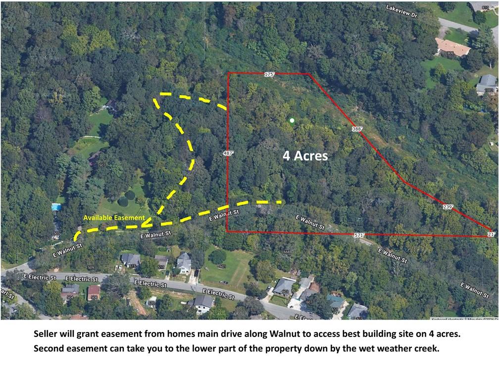 Image 2: Map / location featuring property boundaries highl