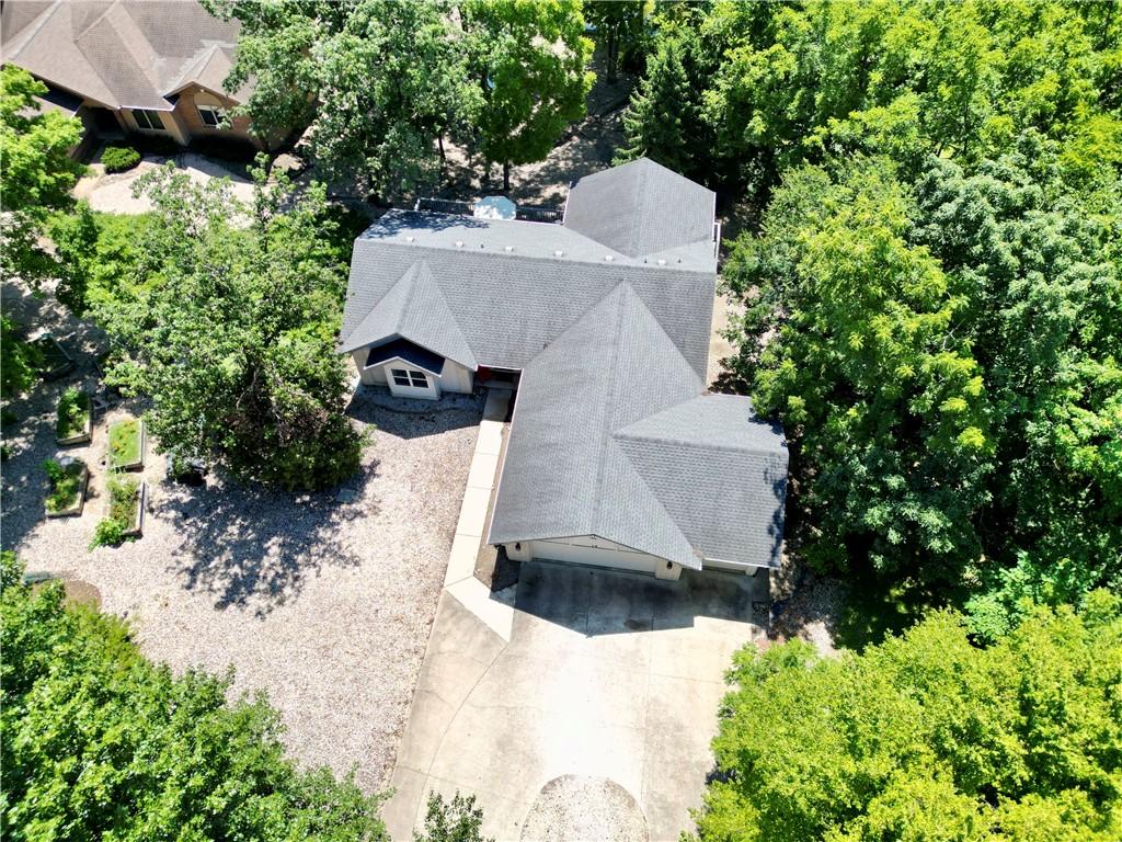 Image 3: Ariel view of the property