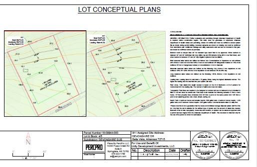 Image 1: Lot Conceptual Plans. Presenting preliminary site