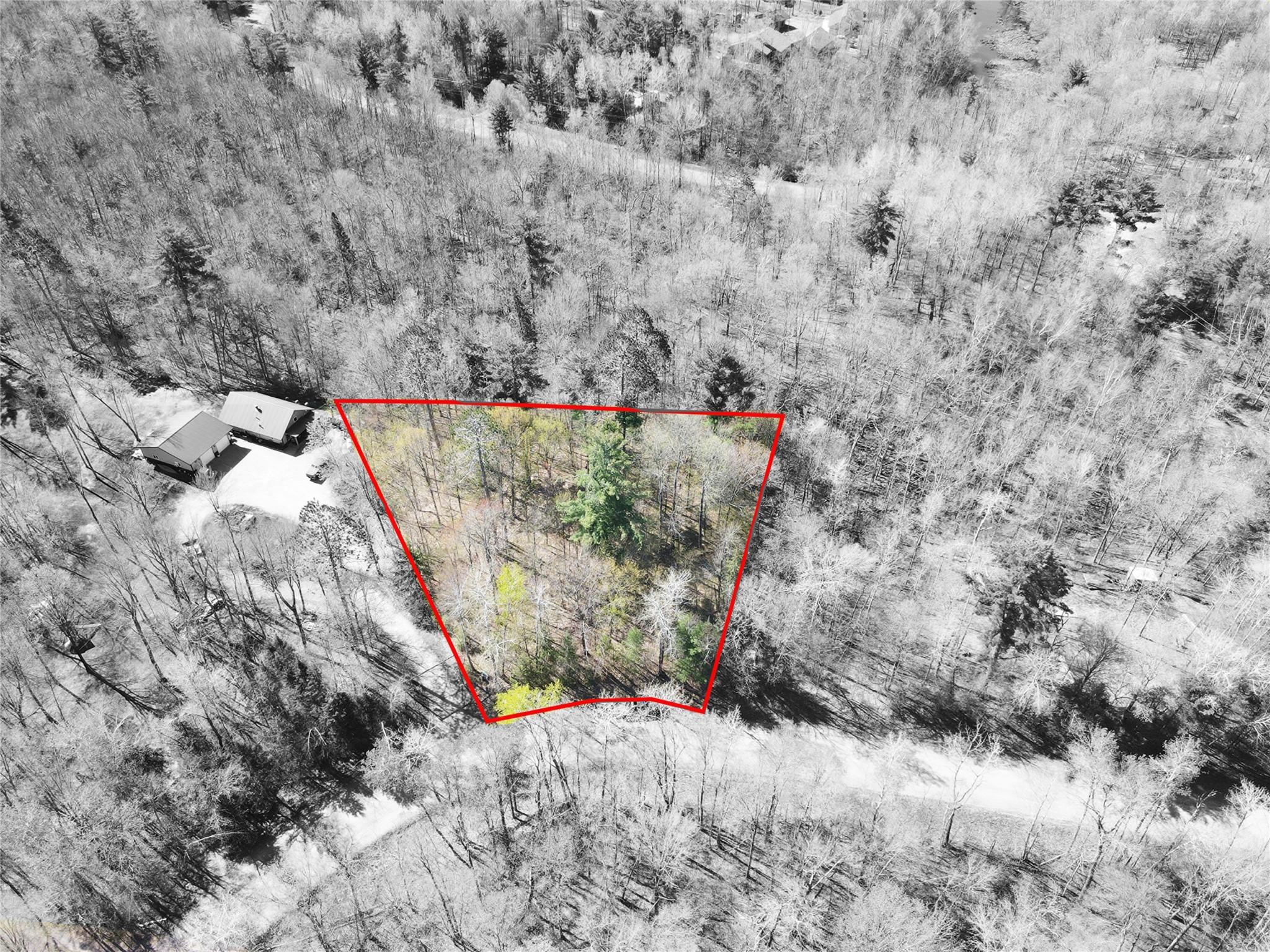 Image 1: Aerial with Approximate Lot Lines