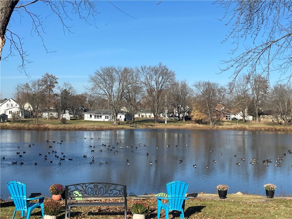 Image 2: Recessed private cove by water with retaining wall
