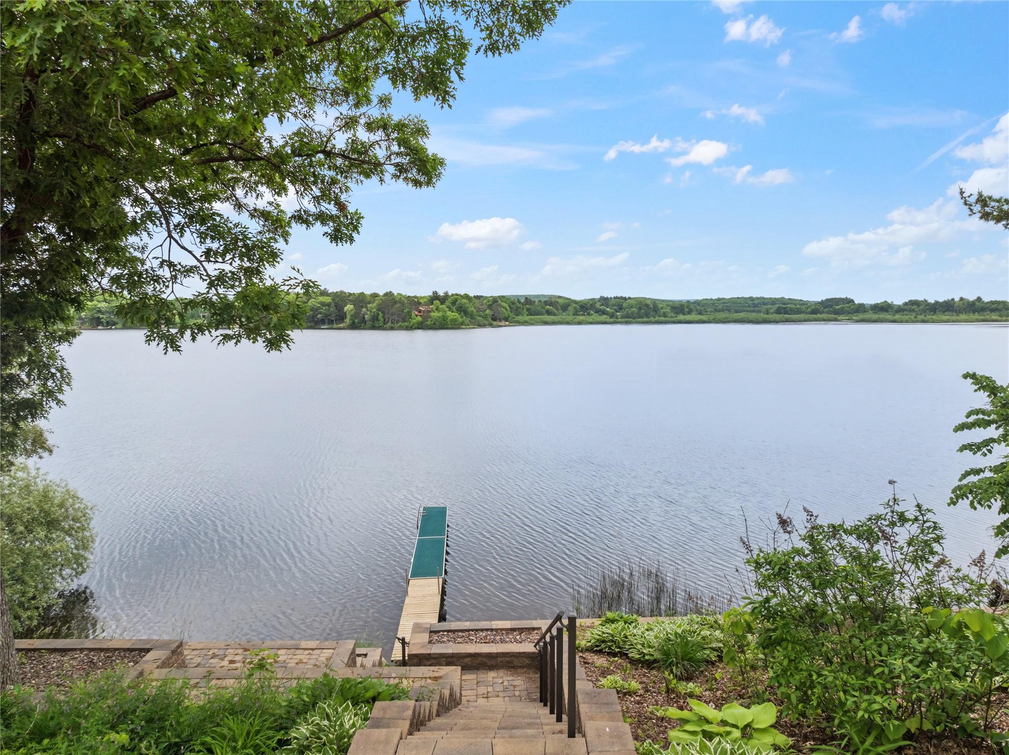 Image 3: Lakeside was fully relandscaped with stairs and re