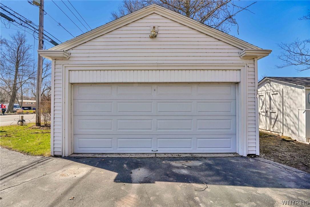 Image 4: TWO CAR DETACCHED GARAGE-PLUS SHED -SMALL REPAIRS
