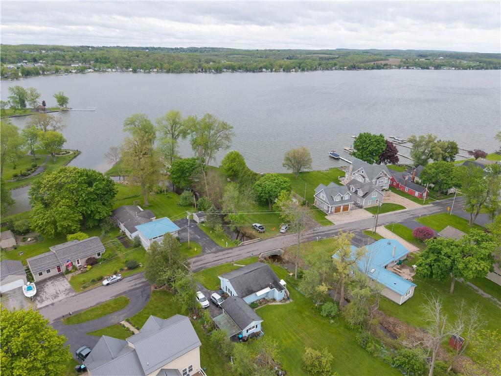 Image 1: lake view above home