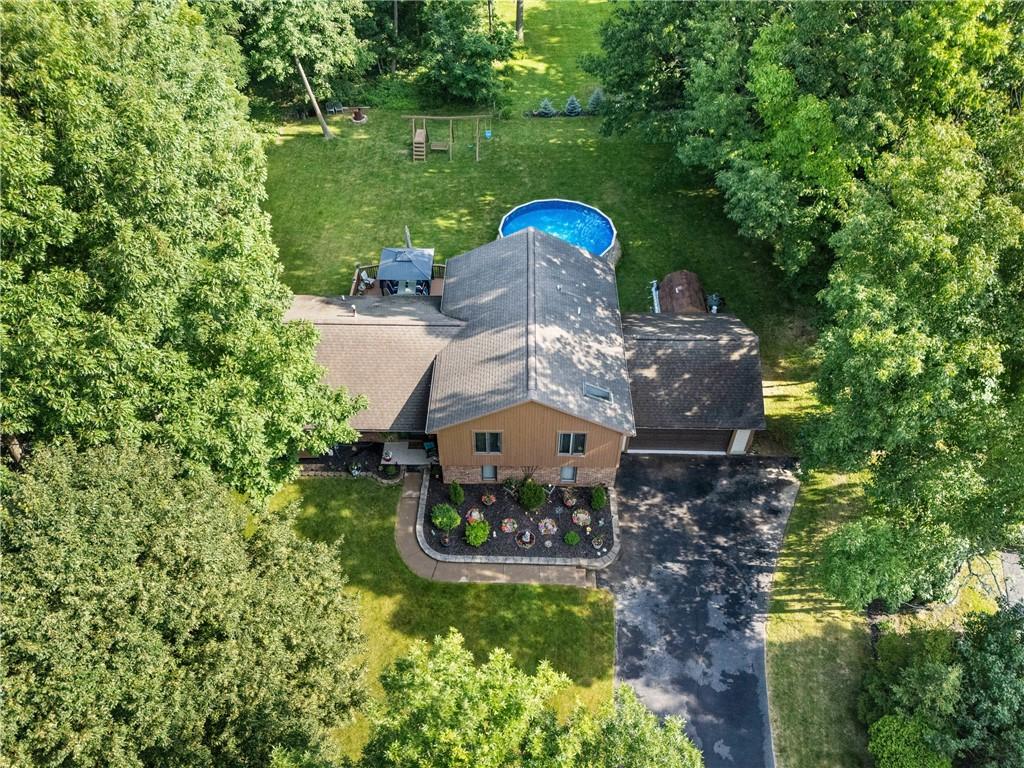 Image 3: Drone Shot of Front Elevation