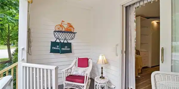 Image 3: Four gentle steps up to the porch.