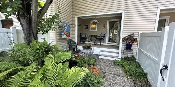 Image 3: Front of Townhouse off of parking area.
