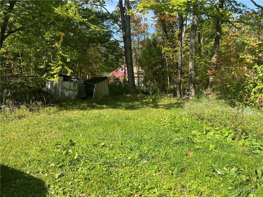 Image 2: Lot across from the cottage with shed