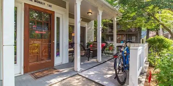 Image 2: Lovely porch on the front partially covered