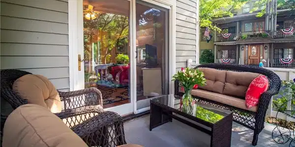 Image 3: Enjoy the summer on the porch! Rain or shine!