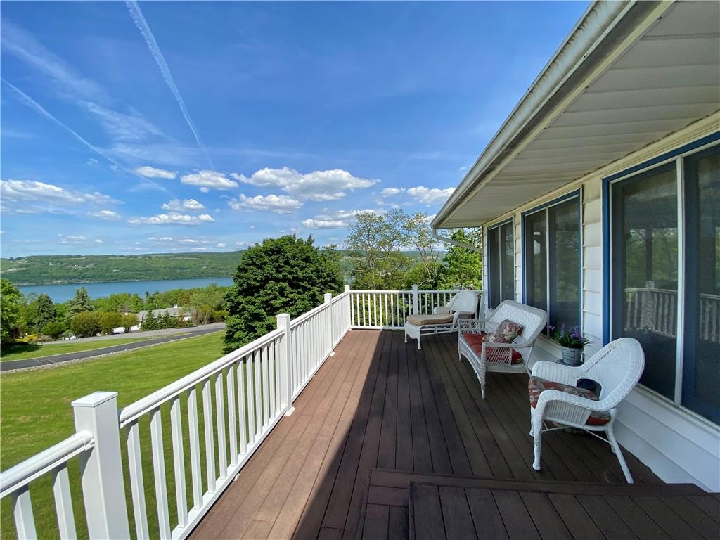 Image 3: Trex Deck with Lake views