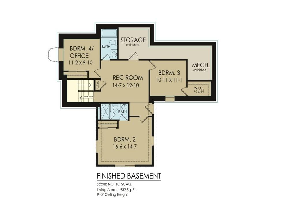 Image 3: Lower Level Floor Plan See Attachment for printabl