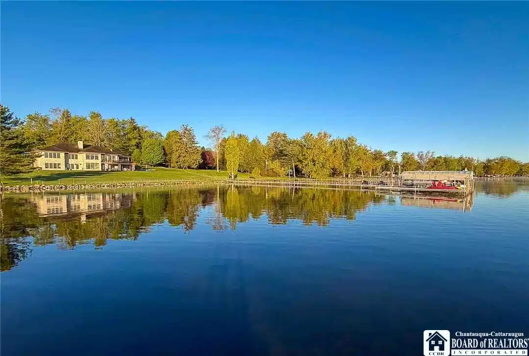 Image 1: Welcome to Wooded Lane on Chautauqua Lake! A one-o