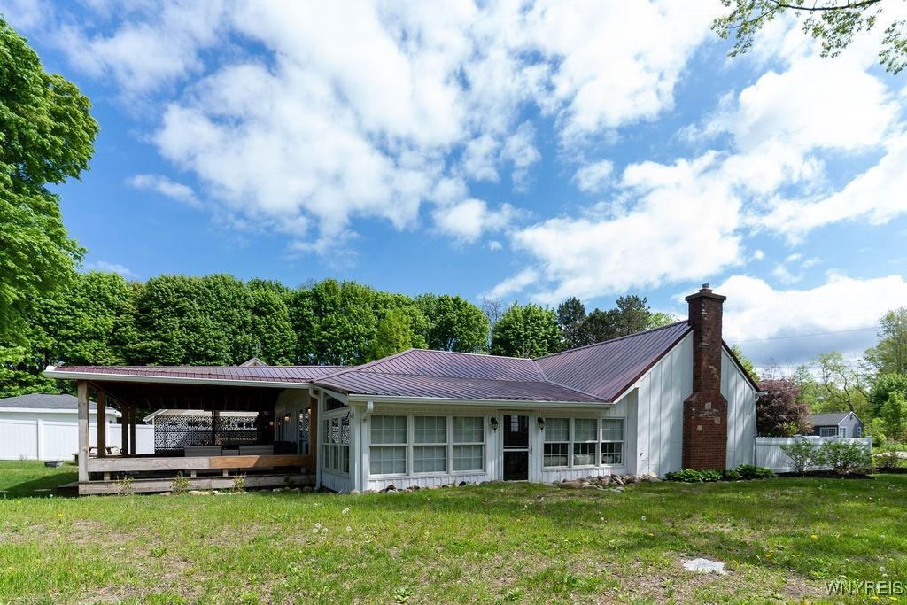 Image 2: Back deck of Main Home