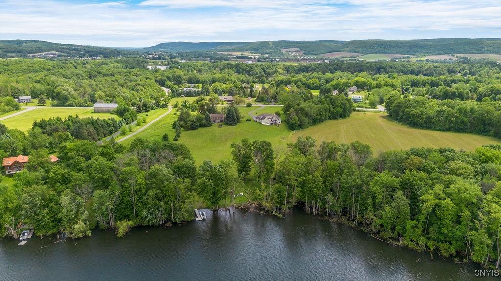 Image 3: A view of the back of the house from Crooked Lake!