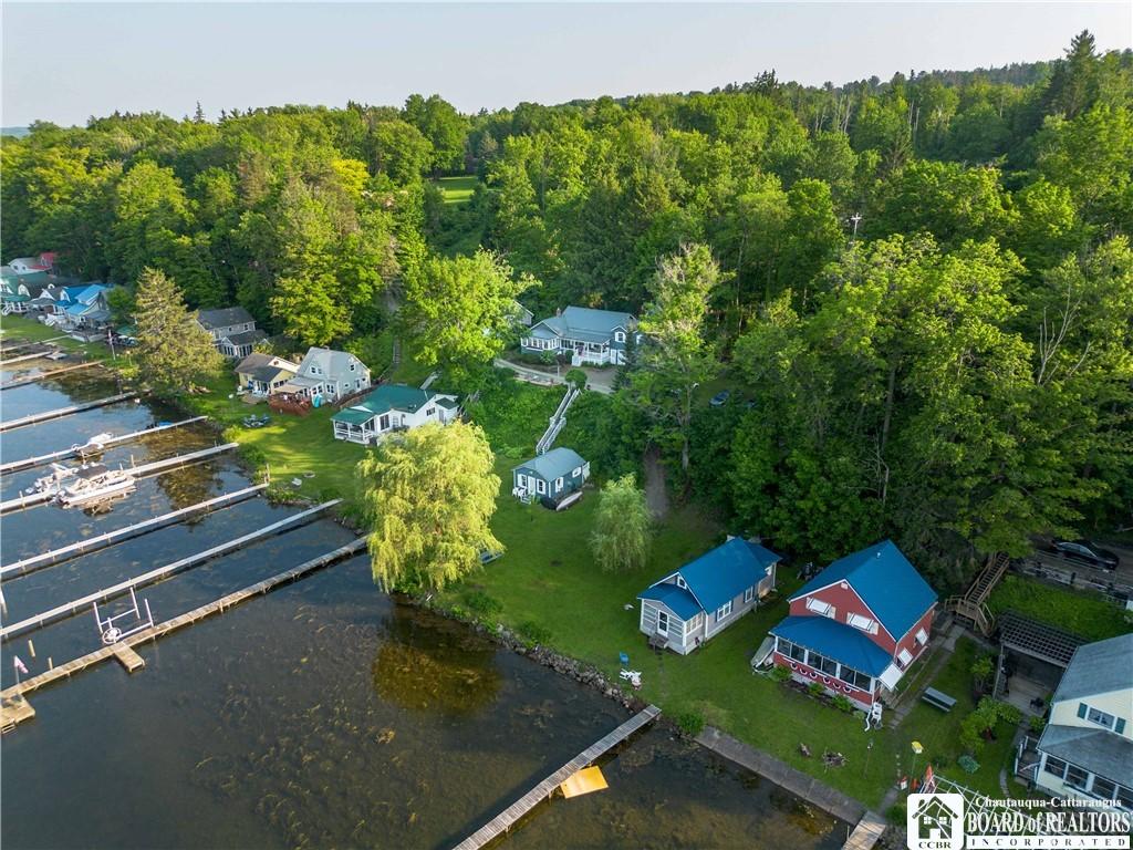 Image 1: view of property from lake