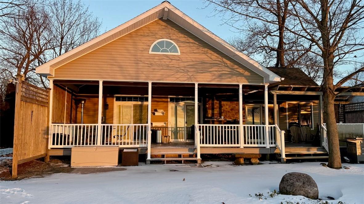 Image 2: Sunset on the Lakeside Facade (no filter) - Full H