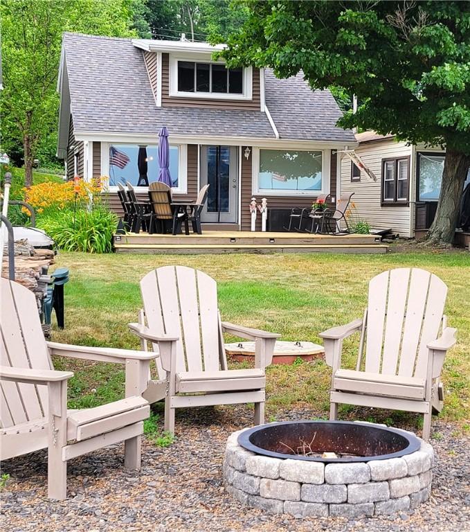 Image 2: Enjoy The Level Seneca Lake Frontage.  This Cottag