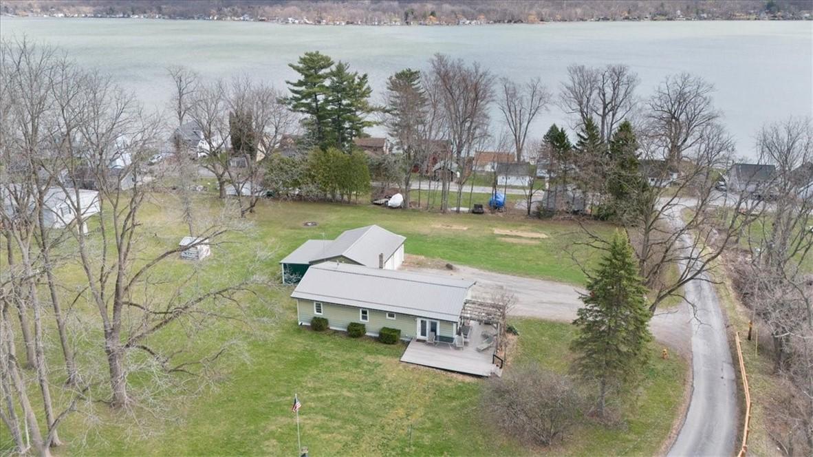 Image 1: Home with 1+acres on Honeoye Lake
