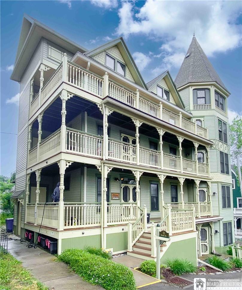 Image 2: Built in 1887, the Victorian personality of the cl