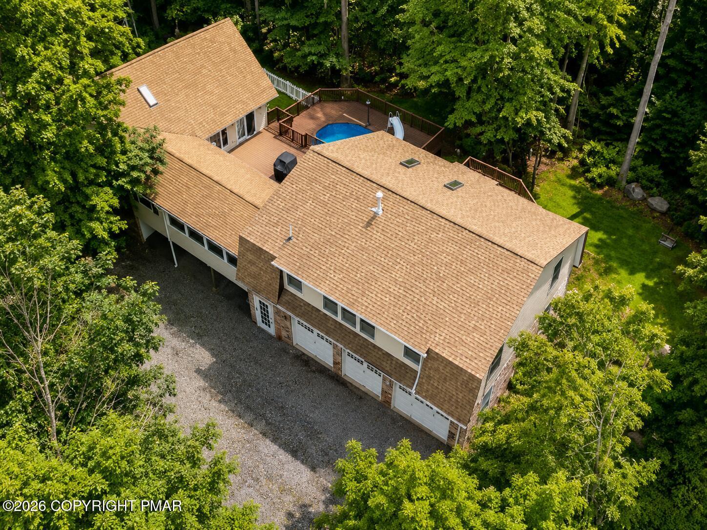 Image 1: Aerial street view
