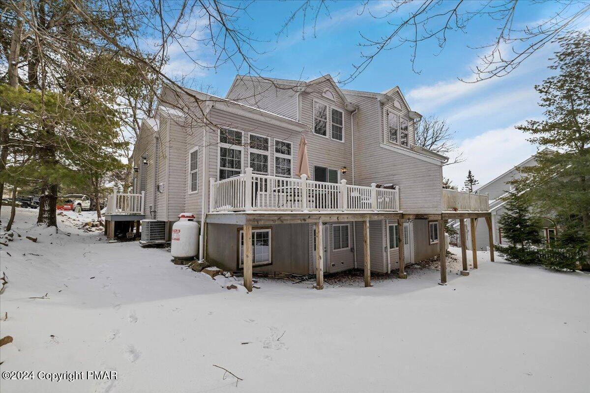 Image 4: Deck View From Back Yard