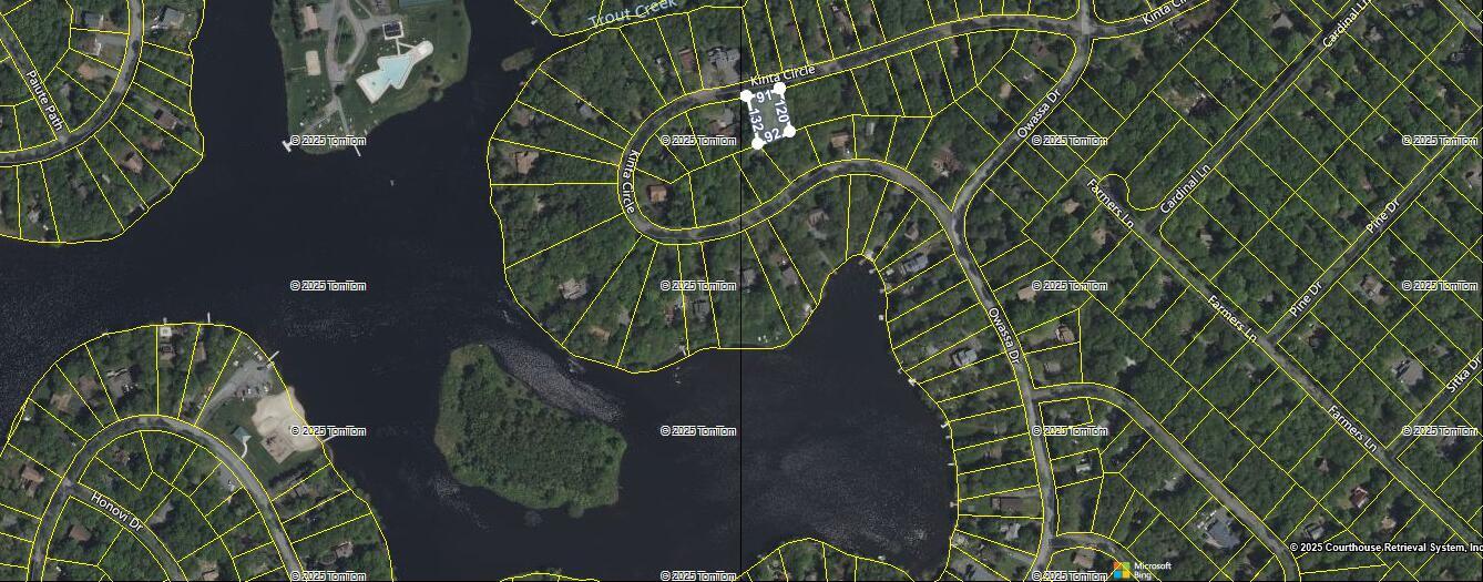 Image 1: Lakeshore Circle Map Color