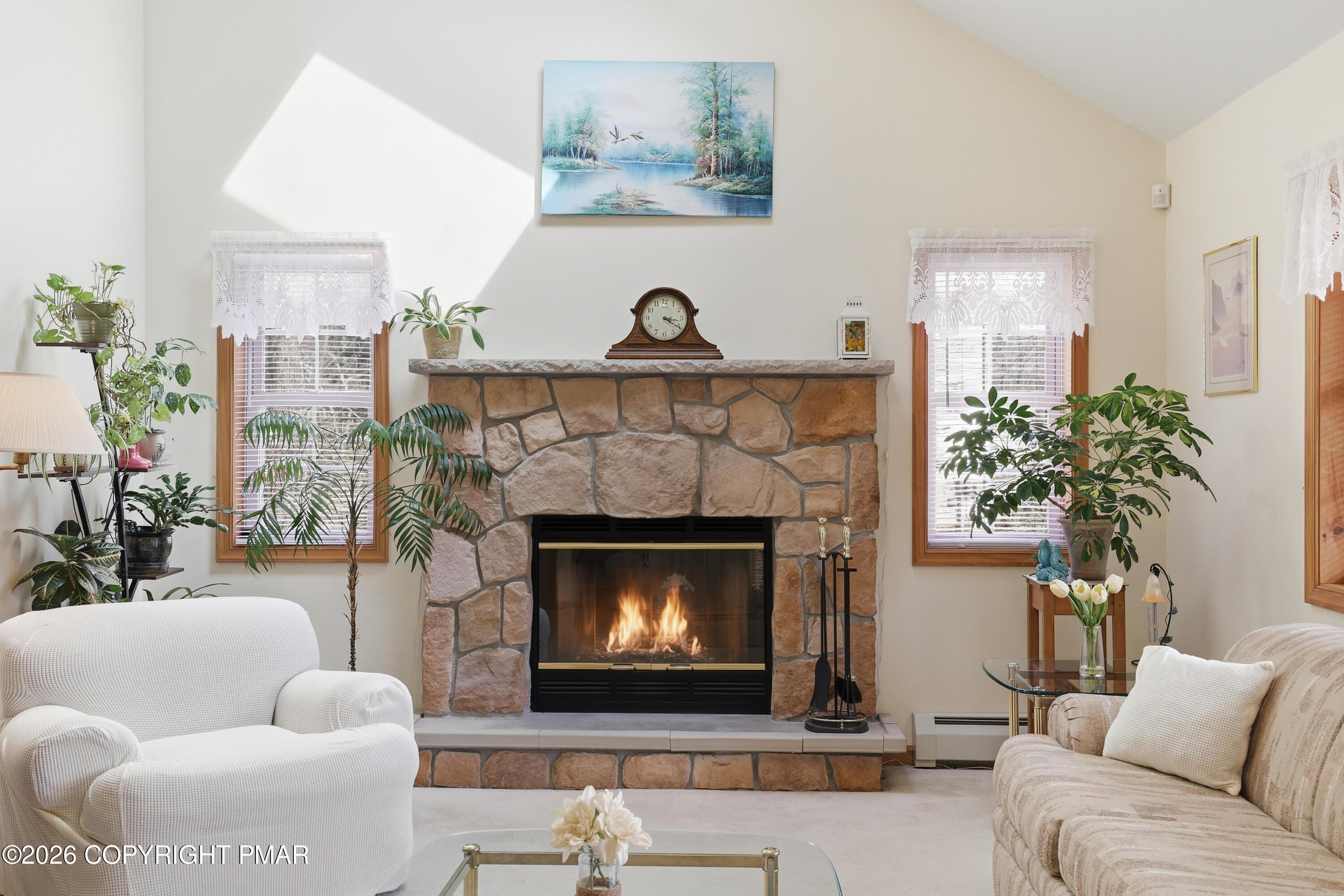 Image 2: Living Room Fireplace