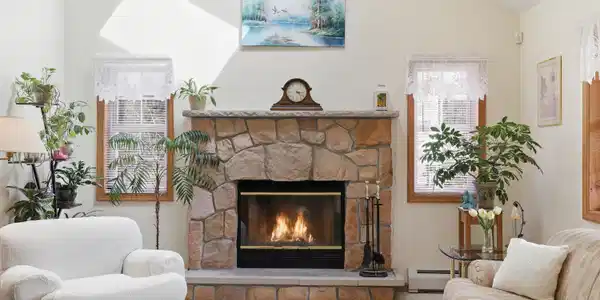 Image 2: Living Room Fireplace
