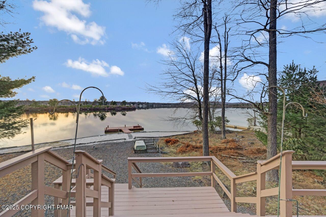 Image 2: View of Lake form back deck