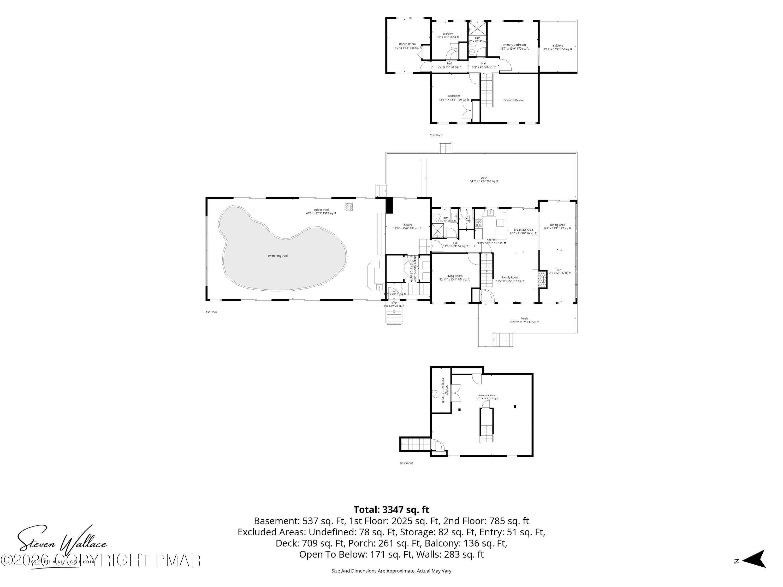 Image 3: Floor Plans - 3 Levels