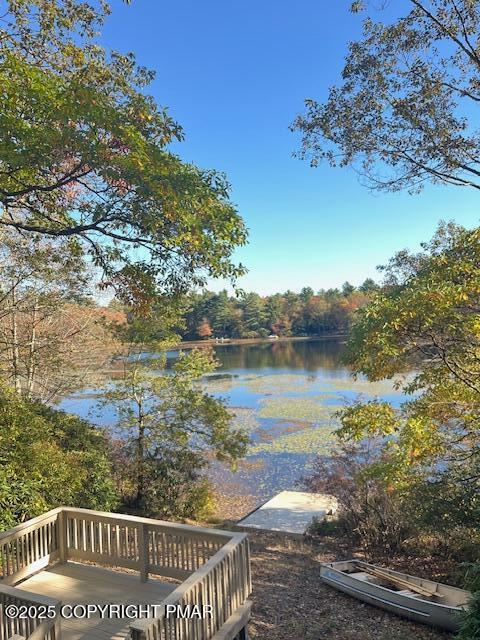 Image 3: deck view of lake
